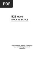 Download B2B Means Bk to Basics by qfordglobal5298 SN39998566 doc pdf