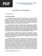 Plantas Medicinais Tradicao Ciencia