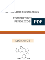 Lignanos Flavonoides Antocianinas Taninos Quinonas