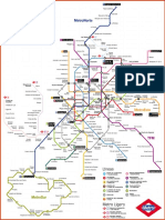 Plano Metro Madrid 2019 Big