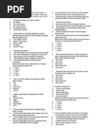 Soal PKN XII Semester 1