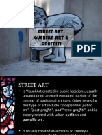 STREET ART, GUERILLA ART & GRAFFITI EXPLAINED
