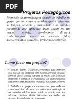 Como Fazer Um Projeto Pedagogico