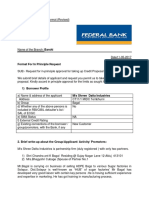 Bagal Annexure II in Principle Format PDF