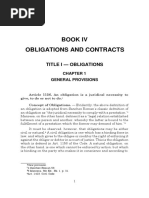 Book Iv Obligations and Contracts