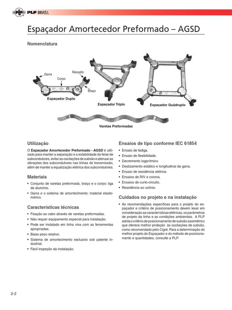 Espacador Pdf Transmissão De Energia Elétrica Quantidades Físicas