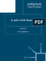 Paul Badham, 1990. A John Hick Reader