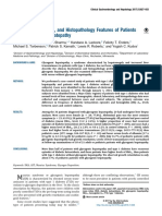 Clinical, Biochemical, and Histopathology Features of Patients With Glycogenic Hepatopathy 2017