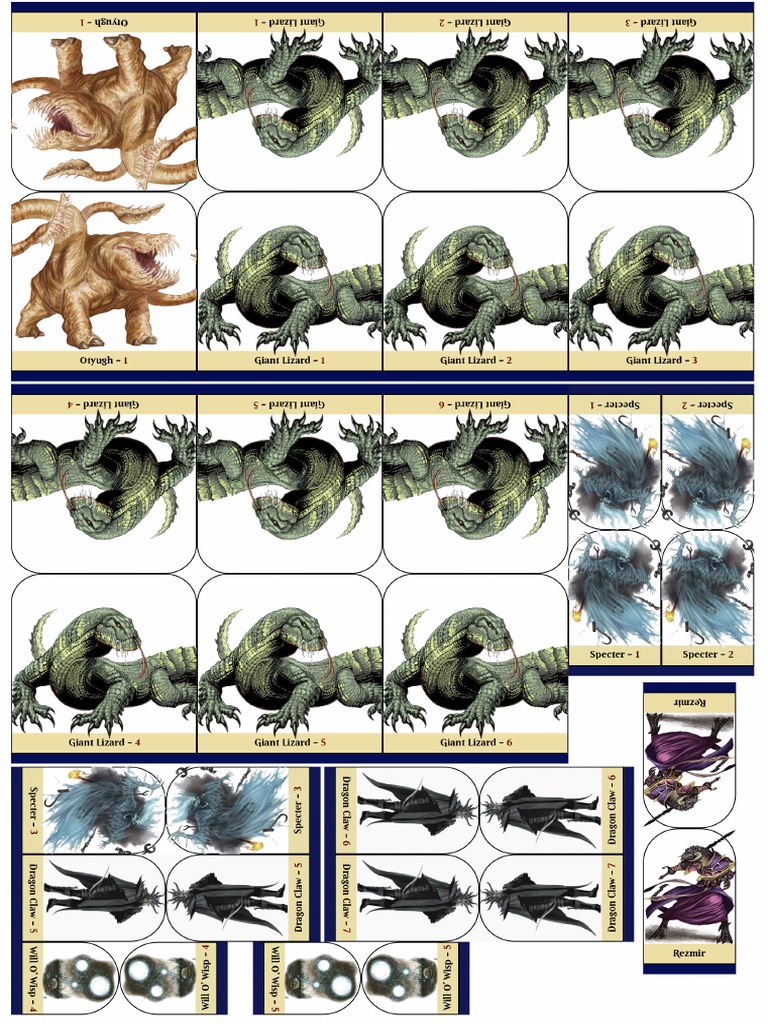 D&amp;D 5e Pawn Sheet 15 | PDF