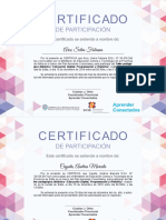 Certificados Taller Educación Digital Salta 2018