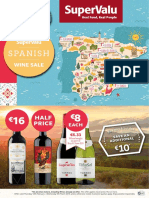 SuperValu Spanish Wine Sale Brochure