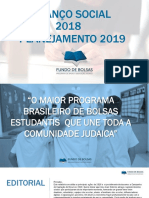 Balanço Social 2018 - Plano 2019