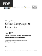 Blommaert (2017) Does context really collapse in social media interaction.pdf