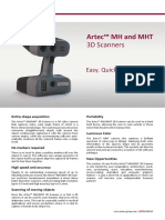 Artec™ MH and MHT: 3D Scanners