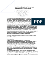 TheClosedFormSolutionoftheInverseKinematicsofa6 DOFRobot PDF