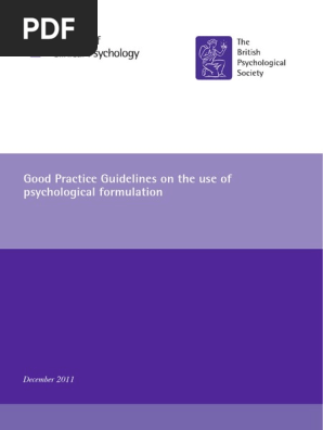 Formulation Guidelines