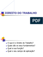 Direito Do Trabalho 2018 2 Inicial