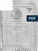 Caso Luis Donaldo Colosio  Tomo I