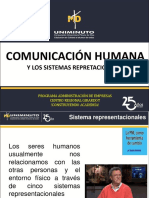 Comunicación Humana y Los Sistemas Representacionales