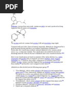 Classification Alkaloids