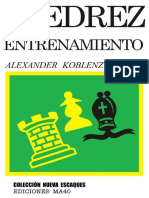 Ajedrez de Entrenamiento - Alexander Koblenz-LibrosVirtual PDF