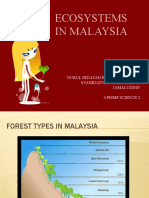 Ecosystems in Malaysia
