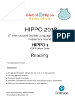 Hippo 1 Reading