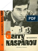 Yudovich, M - Garry Kasparov (Con Hojas 22 y 23 - Gardesa)