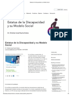 Estatus de la Discapacidad y su Modelo Social.pdf