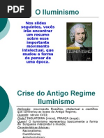 História Geral PPT - O Iluminismo