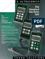Dakota Ultrasonics MX3-5 Brochure