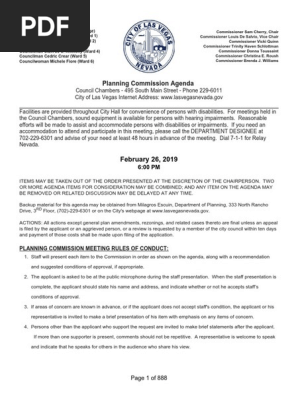 02 26 19 Pc Final Agenda Packet Zoning Land Use