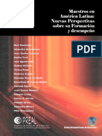 2004 Maestros en America Latina Nuevas Perspectivas Sobre Su Formacion y Desempeno PDF