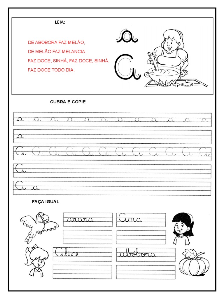 Apostila Cursiva | PDF