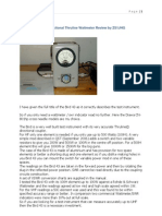 Bird Model 43 RF Directional Thruline Wattmeter Review by ZS1JHG