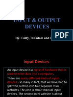 Specialized Input and Output Devices | PDF