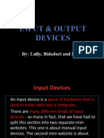 Input & Output Devices