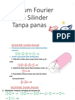 Hukum Fourier Pada Silinder Tanpa Panas