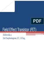 2017 E2 #3 Field Effect Transistor (FET)