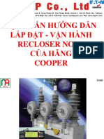 1. Hướng dẫn thử nghiệm lắp đặt cài đăt và vận hành Recloser Cooper