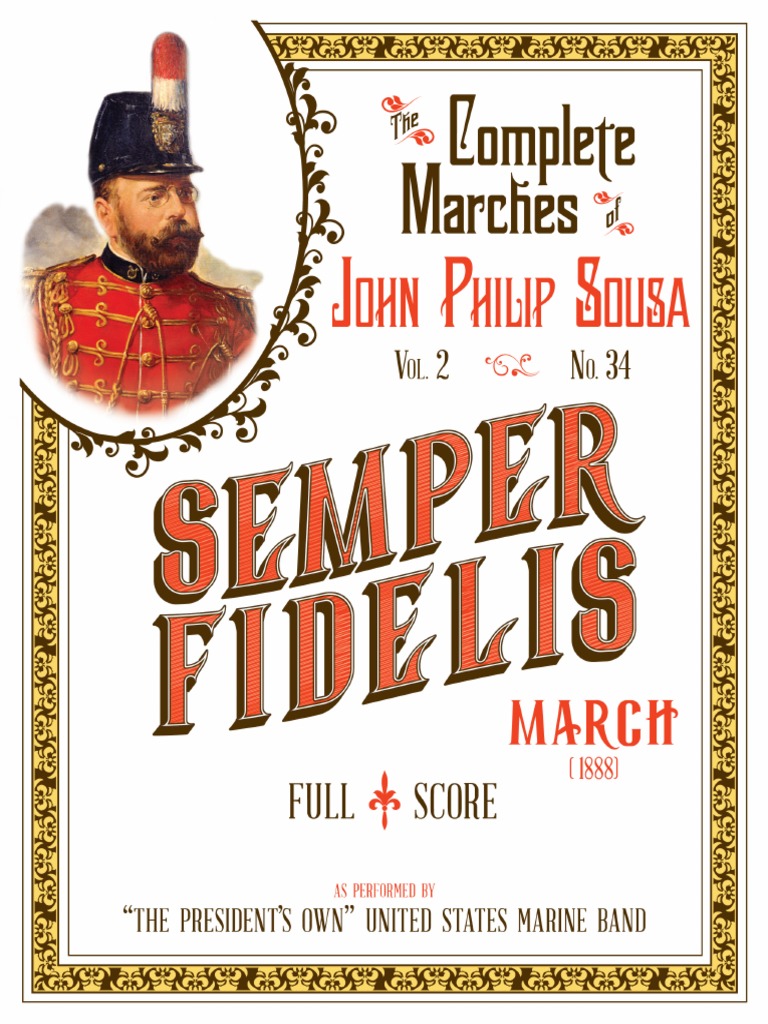 Semper Fidelis-Restored PDF | PDF | Brass Instruments | Musical Instruments