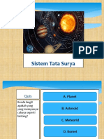 Gambar tekanan sistem tata surya