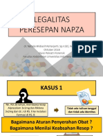 Legalitas Peresepan NAPZA