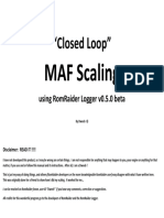 Closed Loop MAF Scaling Guide for 16-bit ECU