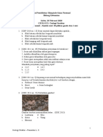 Geologi Struktur (Soal)