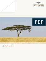 Bushveld Minerals Limited: Annual Report 2014