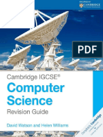 Cambridge Igcse Computer Science Revision Guide Public