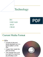Blu-Ray Technology: BY-Udit Jain 10123 Cse-Ii