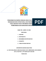 Penghematan Energi Dengan Ubah Suai (Retrofitting) Perubahan Non Struktural Dan Penambahan Sistem