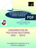 lineamientos de politica sectorial